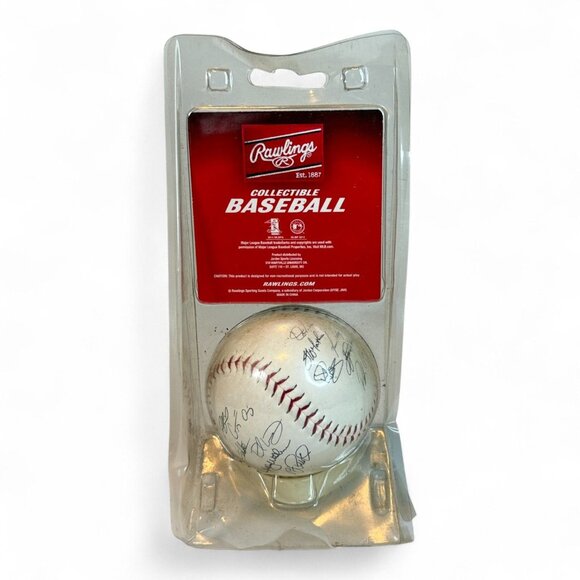 Rawlings 2017 Collectible Signed Baseball In Original Packaging - Picture 3 of 6